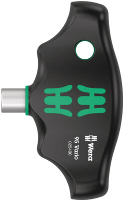 Wera 023400, 95 Vario T-handle for Vario blades, 6 x 60 mm