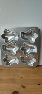 Wilton Halloween 6 Hohlraum Geist Kuchenform Cupcake/Keksform - 2105-3845 1991