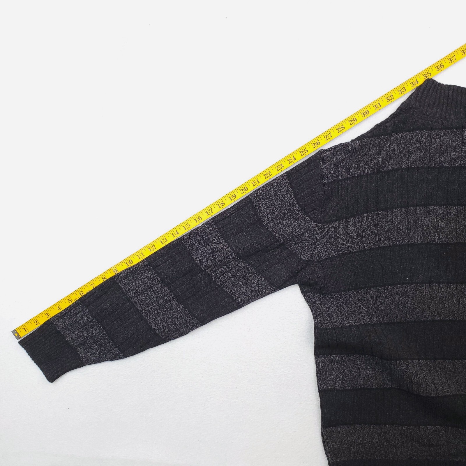 Method Sweater Mens Extra Large Gray Charcoal Qua… - image 11