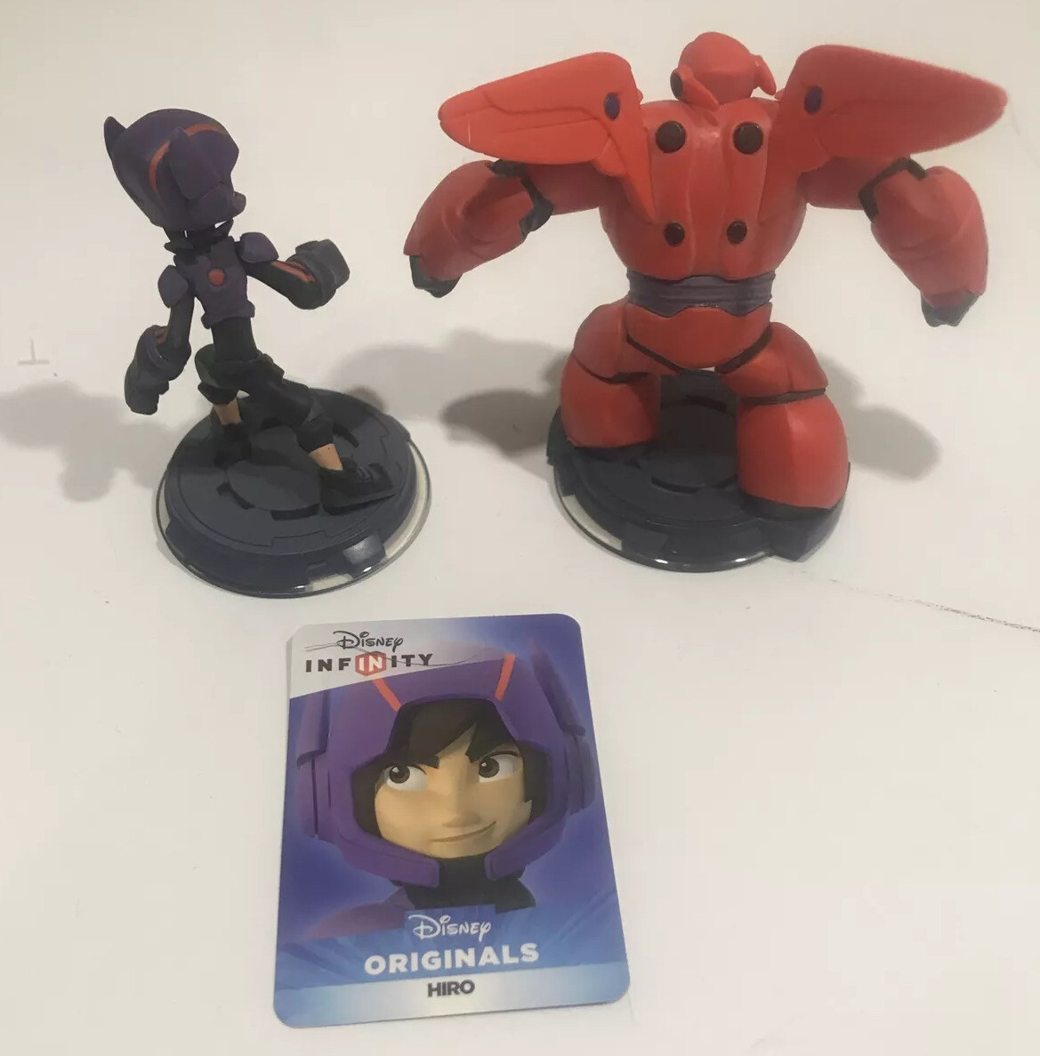 Disney Infinity Hiro & Baymax Combined Shipping Available | eBay
