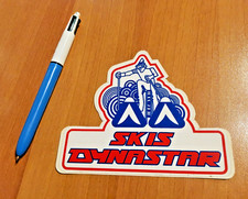 Autocollant publicitaire DYNASTAR Ancien Skis Collection vintage 1977 FFS ski