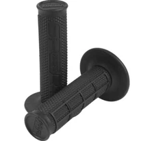 NEW PROTAPER 021148 SPORT 1/2 WAFFLE MX GRIPS - BLACK - MOTORCYCLE/OFFROAD