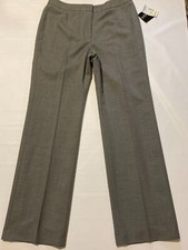 New 79 Kasper Suit Separates Lined Gray Dress Pants Women's size 8