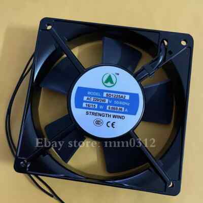 1pcs SD1225A2 220/240V 16/13W 12025 12CM cabinet cooling fan