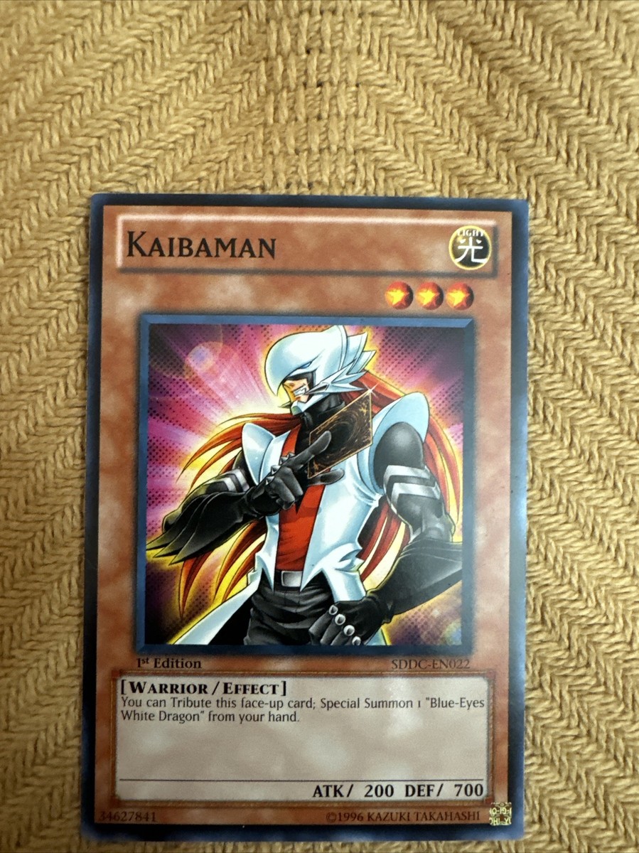 yugioh kaibaman card WC5-EN002 Super Rare Near Mint You can Tribute this card Yu-Gi-Oh! Kaibaman SDBE-EN014 | eBay