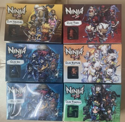 Ninja All Stars Clan IKA Tora IJIN Yamazaru Tanchyo Kistune Chess TOY 