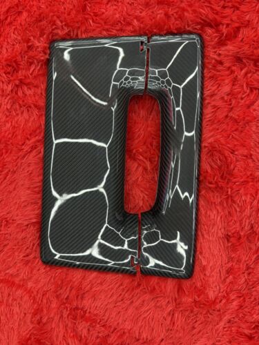 Tesla Model 3 And Y 2017-2024 Gloss Finish Dry Carbon Fiber Screen Back Cover 2p