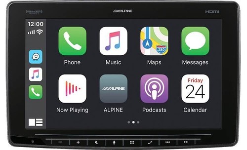 Alpine ILXF411 Digital Media Receiver, 11" Touchscreen that fits a DIN Opening