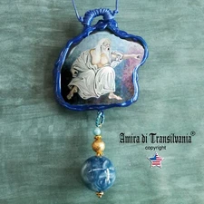 godfather god evil eye protection talisman jewelry necklace charm pendant amulet