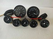 Smiths Kit 52mm Oil Temp Oilpsi Fuel AmpGauge+ Speedo 180-0KMH + 0-80RPM 85MM BB