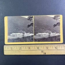 Profile House Franconia Notch New Hampshire Stereoview Antique c1870 Y11935