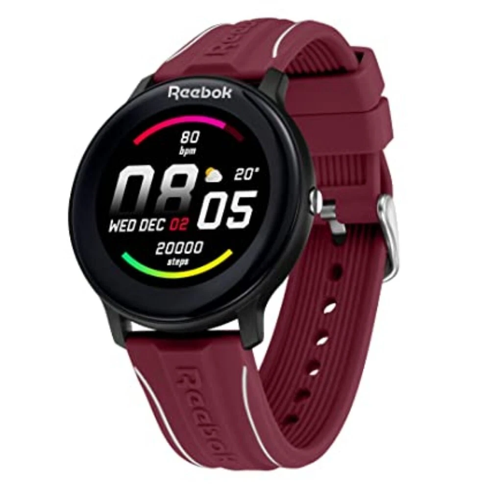 Reebok Red Silicon Unisex Smartwatch RV ATF U0 PBIR BB