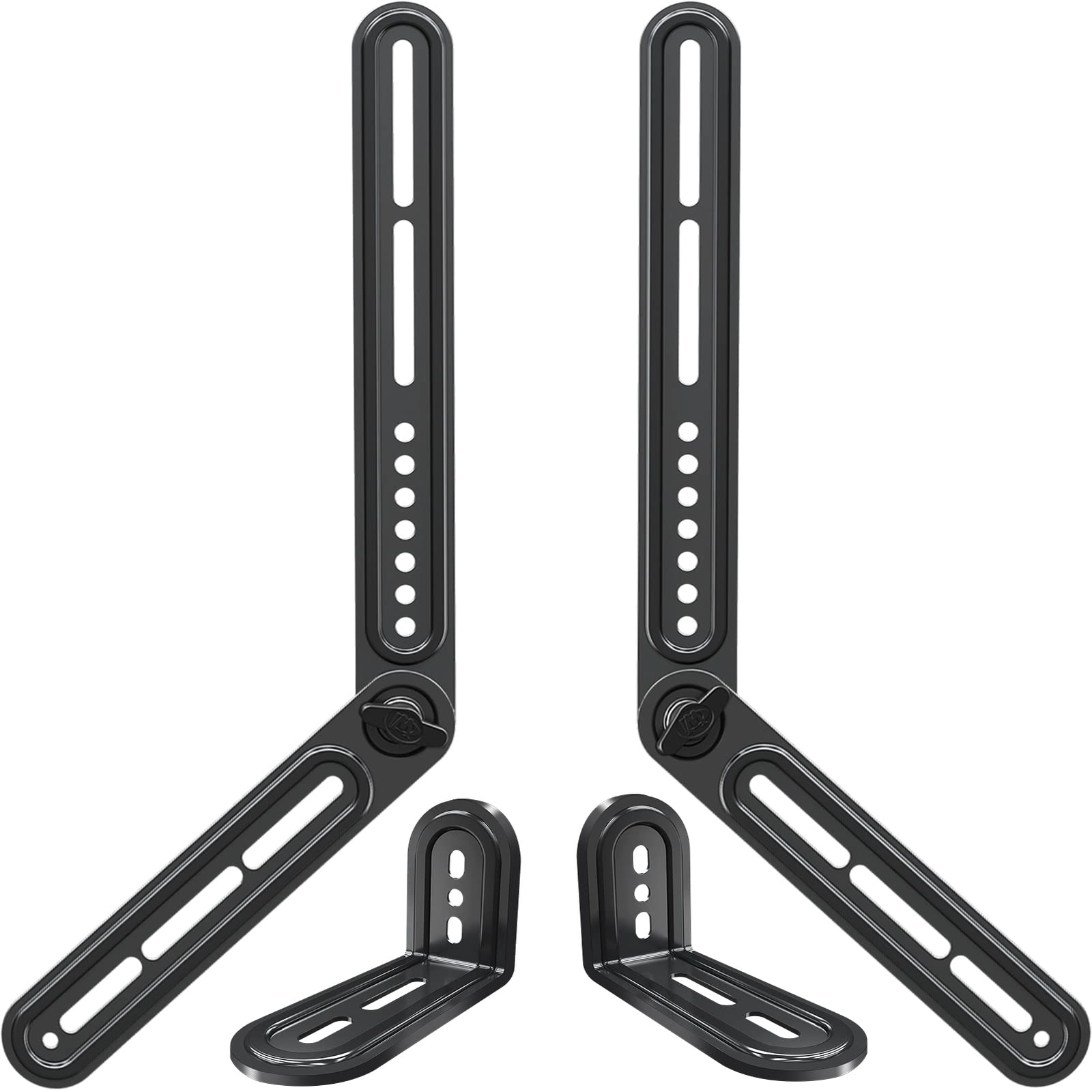 Soundbar Mount Bracket for Mounting Above or Under TV Fits Most of Sound Bars...