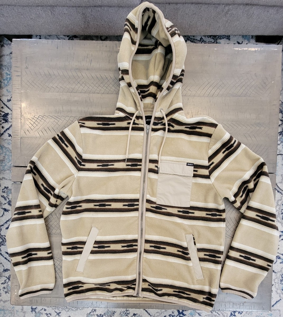 Fleece Jacket Rvca Vest Hoodie Rvca Puffer Quilted Hoodie Vest