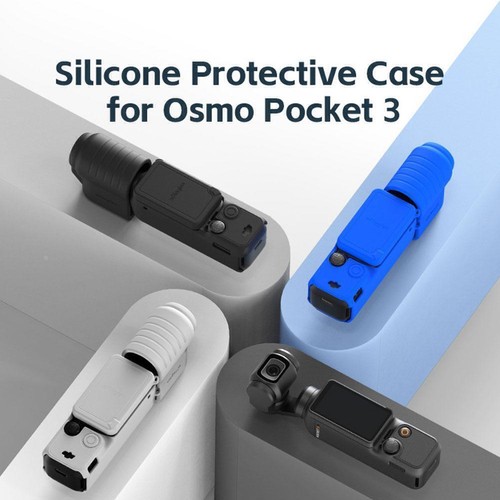 Silicone Protective Cover For Osmo Pocket 3 AU M6L2 G5J8 O4S2 - Picture 14 of 19