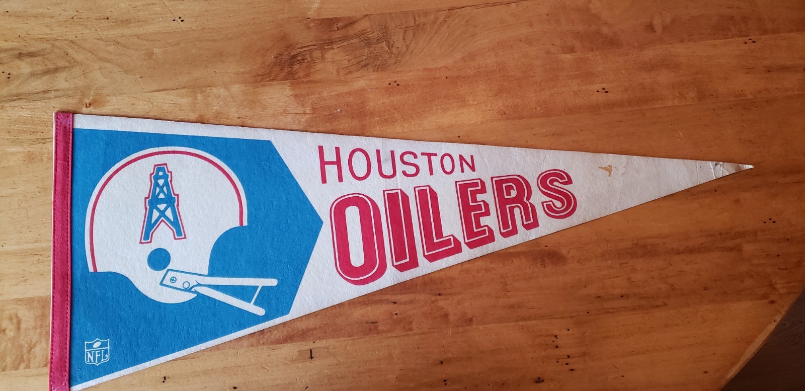 Houston Oilers NFL Pennant 12" x 29" eBay