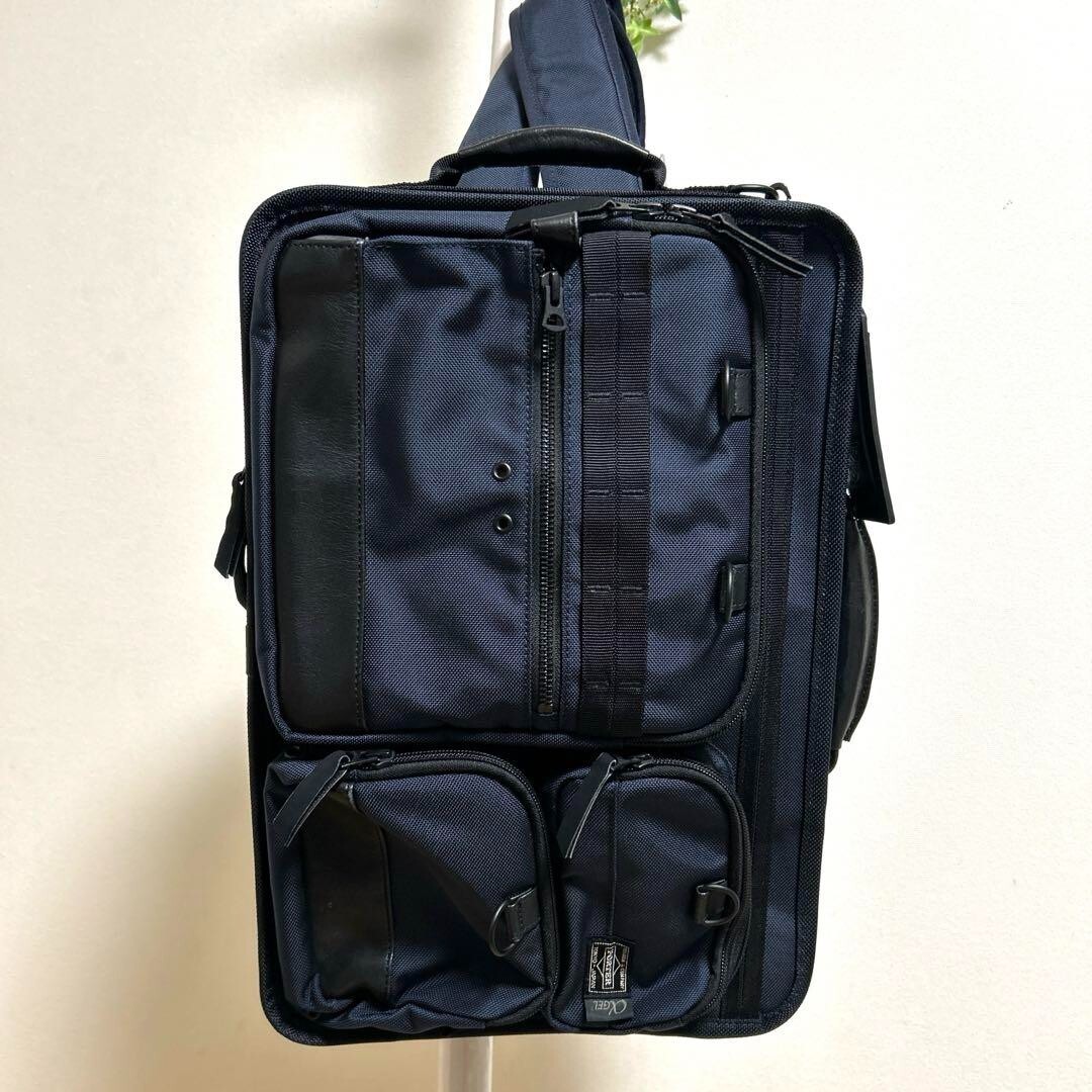PORTER / αGEL GRIP 3WAY BRIEFCASE ネイビーA4 PORTER αGEL GRIP 3WAY BRIEFCASE Navy From Japan | eBay