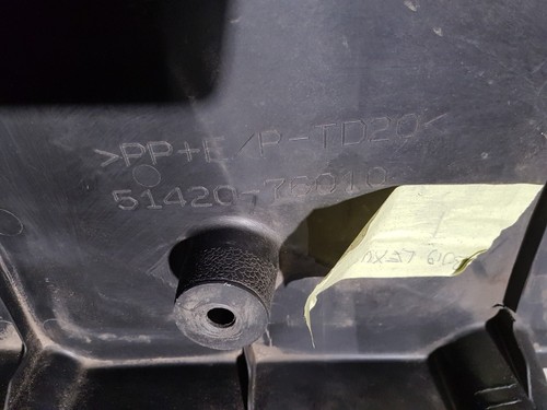 2019 Lexus UX UX250h Front Engine Tray Under Body Cover Splash Guard 51420-76010 - Picture 4 of 8