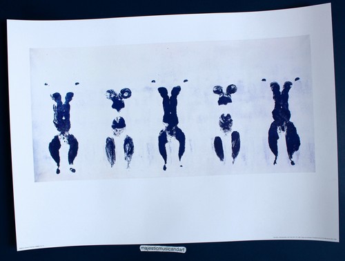 BEAUTIFUL YVES KLEIN LITHOGRAPH EDITION 5 GERMANY POSTER 1997 ORIGINAL RARE - Picture 5 of 5