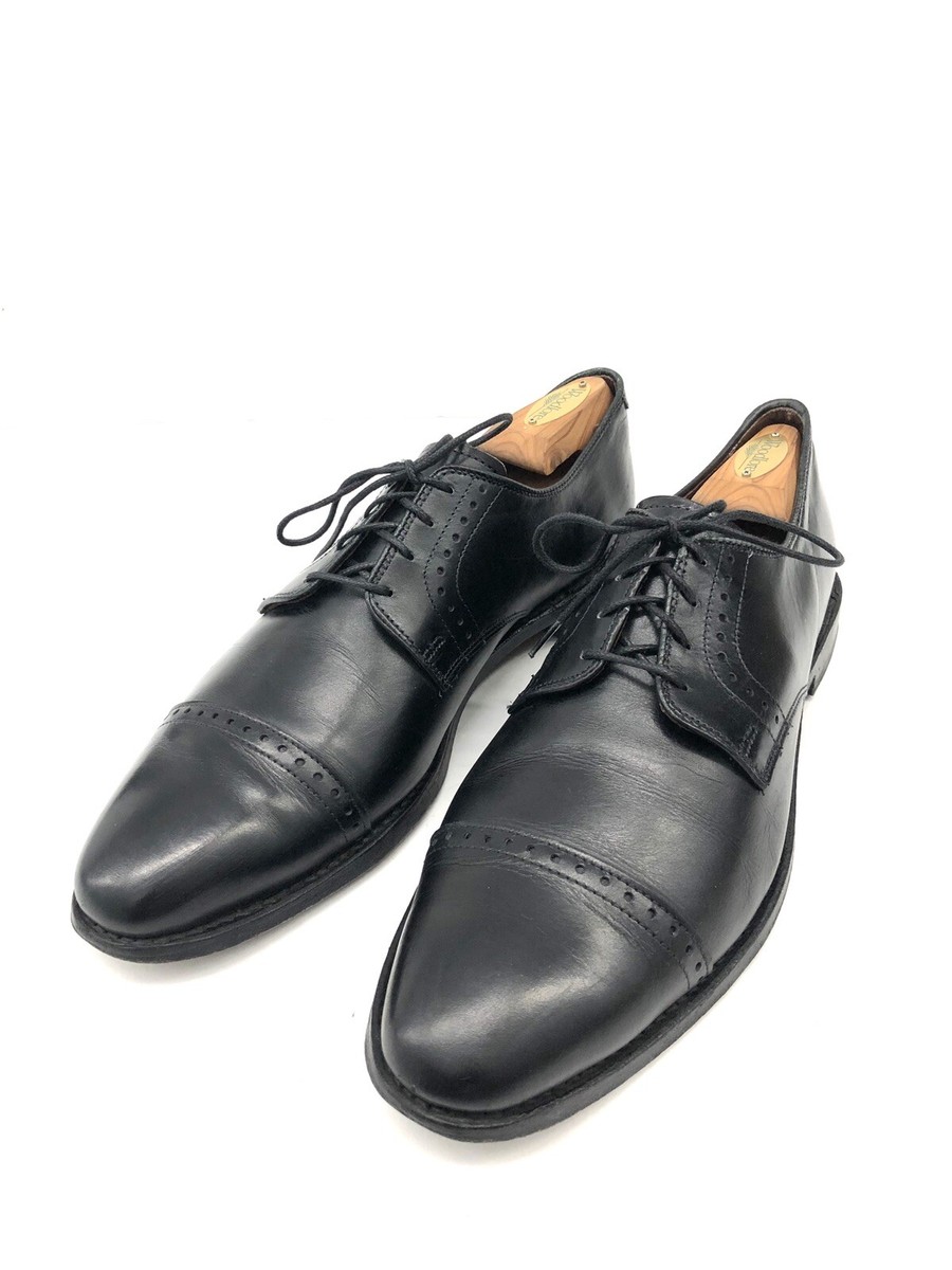 ALLEN EDMONDS NWOB 10.5 Clifton Cap Toe Lace Up Oxford Walnut Calfskin Shoes USA Allen Edmonds Walnut Strand Cap-toe Sz 10D Oxford Dress Shoe  main image 4