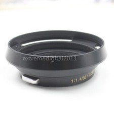 Brass Round Lens Hood for Leica 12504 Summilux Summicron M 35mm 1:1.4 1:2 Lens