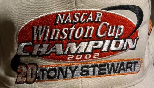 NASCAR Winston Cup Champion #20 Tony Stewart Hat Cap Chase 2002 - Picture 2 of 10