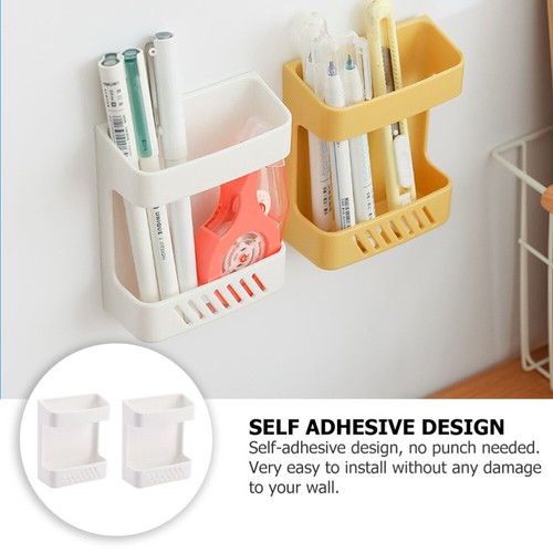 3pcs No Punching Wall Storage Rack Household Wall-mounted Storage Shelf - Picture 11 of 12