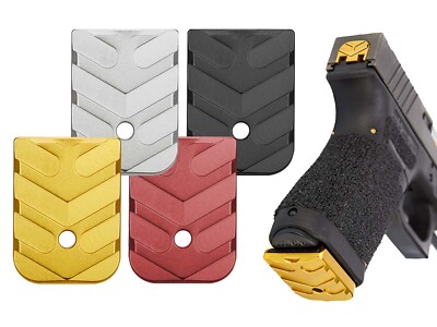 GLOCK17 XD−40 セット NDZ Glock 17 19 20 22 23 26 40 Gen 1-4 Magazine Base Plate