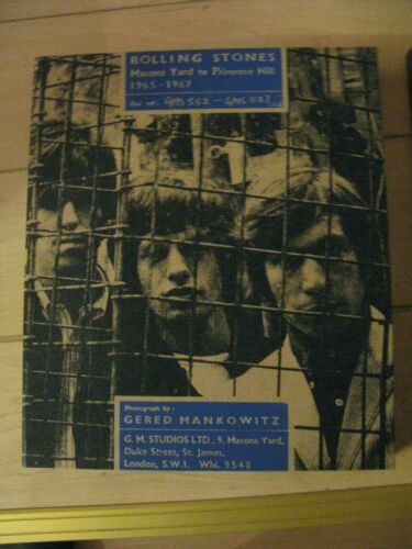 Rolling Stones - Masons Yard to Pimrose hill, Genesis Book, Gered Mankowitz - Zdjęcie 1 z 3