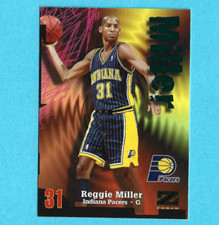 1997-98 Z-Force Indiana Pacers Basketball Card #131 Reggie Miller HOF