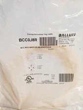 BALLUFF - BCC0J8R - TPE yellow, 1.5 m, Drag chain compatible