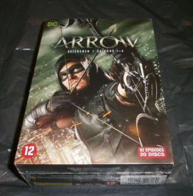 20 dvd box :  ARROW (SEASONS :  1 - 2 - 3 - 4) 92 EPISODES