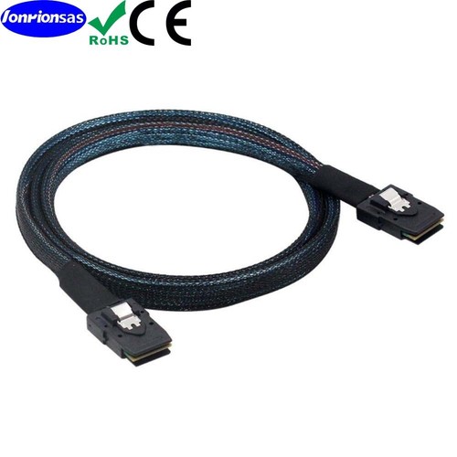 2 Packs Internal Mini SAS Cable 36Pin SFF-8087 To SFF-8087 100Ohms 0.5 ~1 Meter - 第 4/13 張圖片