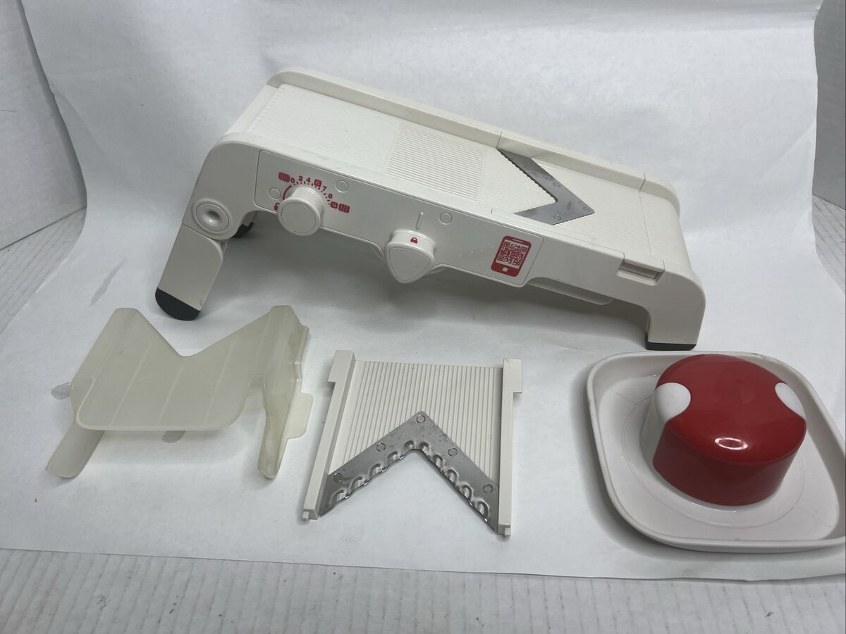 TUPPERWARE Mandoline Cut Slice Dice Julienne Fries Waffle W TUPPERWARE Mandoline Cut Slice Dice Julienne Fries Waffle W