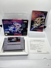 Super R-Type • Super Nintendo SNES Complete CIN W Irem Reg Card Rare Nice!