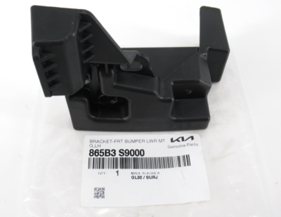 Genuine OEM Kia 865B3 S9000 Driver LH Front Bumper Bracket 2020