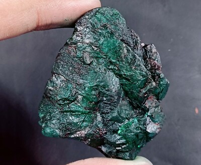 DYED r 380-400 Ct Green Emerald Rough Certified Brazilian