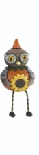 Transpac - Johanna Parker - Harvest Owl Critter Shelf Sitter - H9433
