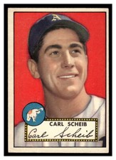 1952 Topps #116 Carl Scheib 128E-02
