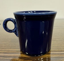 Fiesta Mug Cobalt Blue Fiestaware VINTAGE 1940s Homer Laughlin Company HLC USA