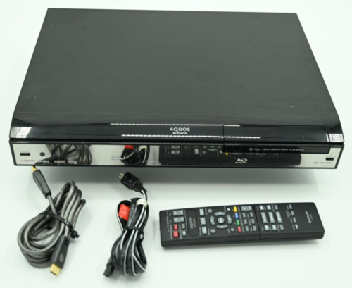 Sharp Aquos Blu-Ray Player BD-HP20U With Remote and HDMI Cable - Picture 1 of 13