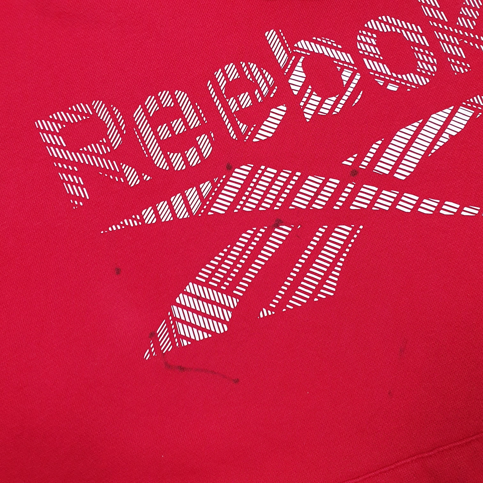 REEBOK Hoodie Cotton Jumper Sweatshirt Mens M image 4
