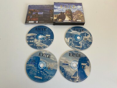 Myst III 3 Exile PC Spiel CD Rom - 4x Disc Spiel - sehr guter Zustand