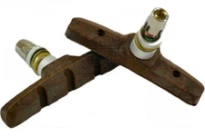 Black V Brake Pads for SRAM, Avid, Tektro, Diacompe, Shimano, 70mm Shoes