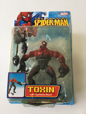 NOT MINT: Marvel The Amazing Spider-Man: Toxin Action Figure