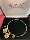 Kay Jewelers Star Wars “I Love You, I Know” charm bangle bracelet 14K rose gold — photo 1