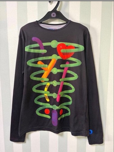 Walter Van Beirendonck, Rare 90s Walter Van Beirendonck Long Sleeve T Shirt Vintage Designer USED