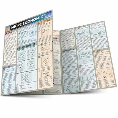 Microeconomics QuickStudy Laminated - Pamphlet, by BarCharts Inc. - Very Good