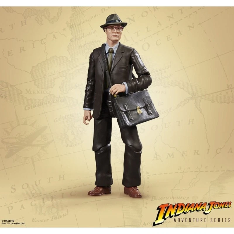 Figura Doctor Jürgen Voller Indiana Jones Adventure Series Hasbro Nueva - Imagen 4 de 4