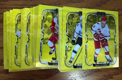 2025-26 25-26 O-Pee-Chee OPC Platinum Neon Yellow Surge Rookies (RC) & Veterans
